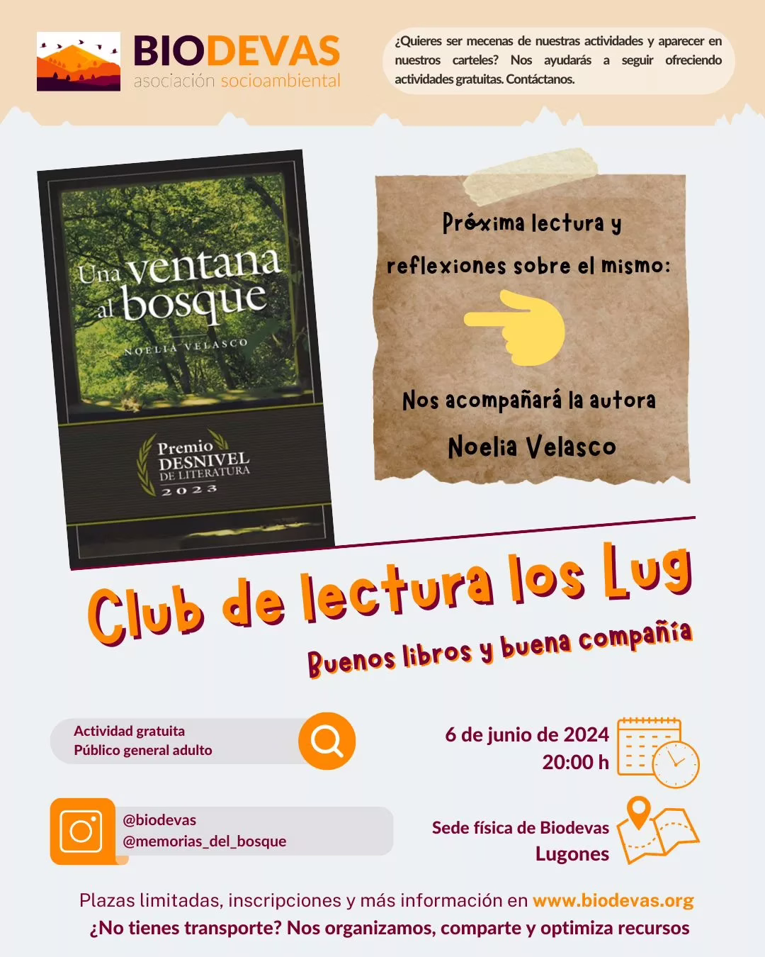 Club de lectura los Lugg