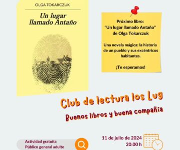 Un lugar llamado Antaño – Nuevo libro del club de lectura