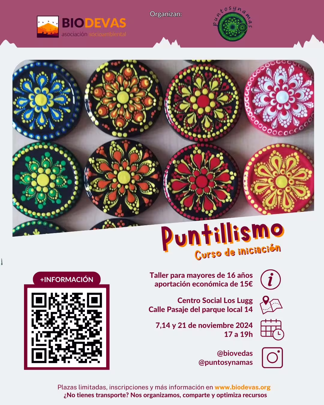 Curso de iniciación al puntillismo