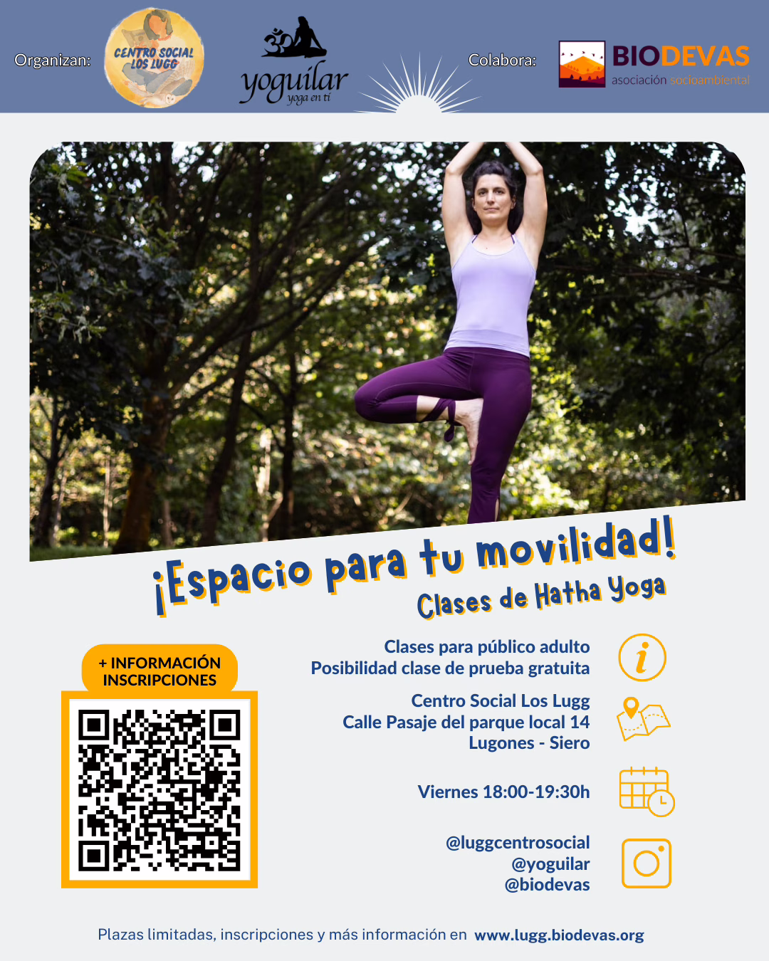 Clases de Hatha Yoga