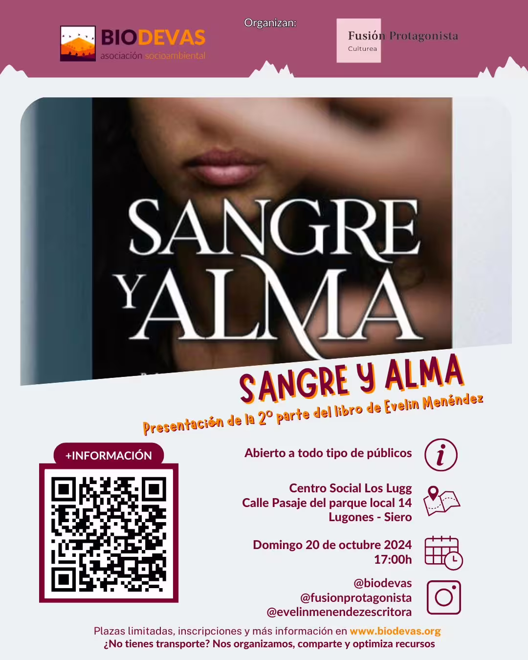 Presentación «Sangre y alma»