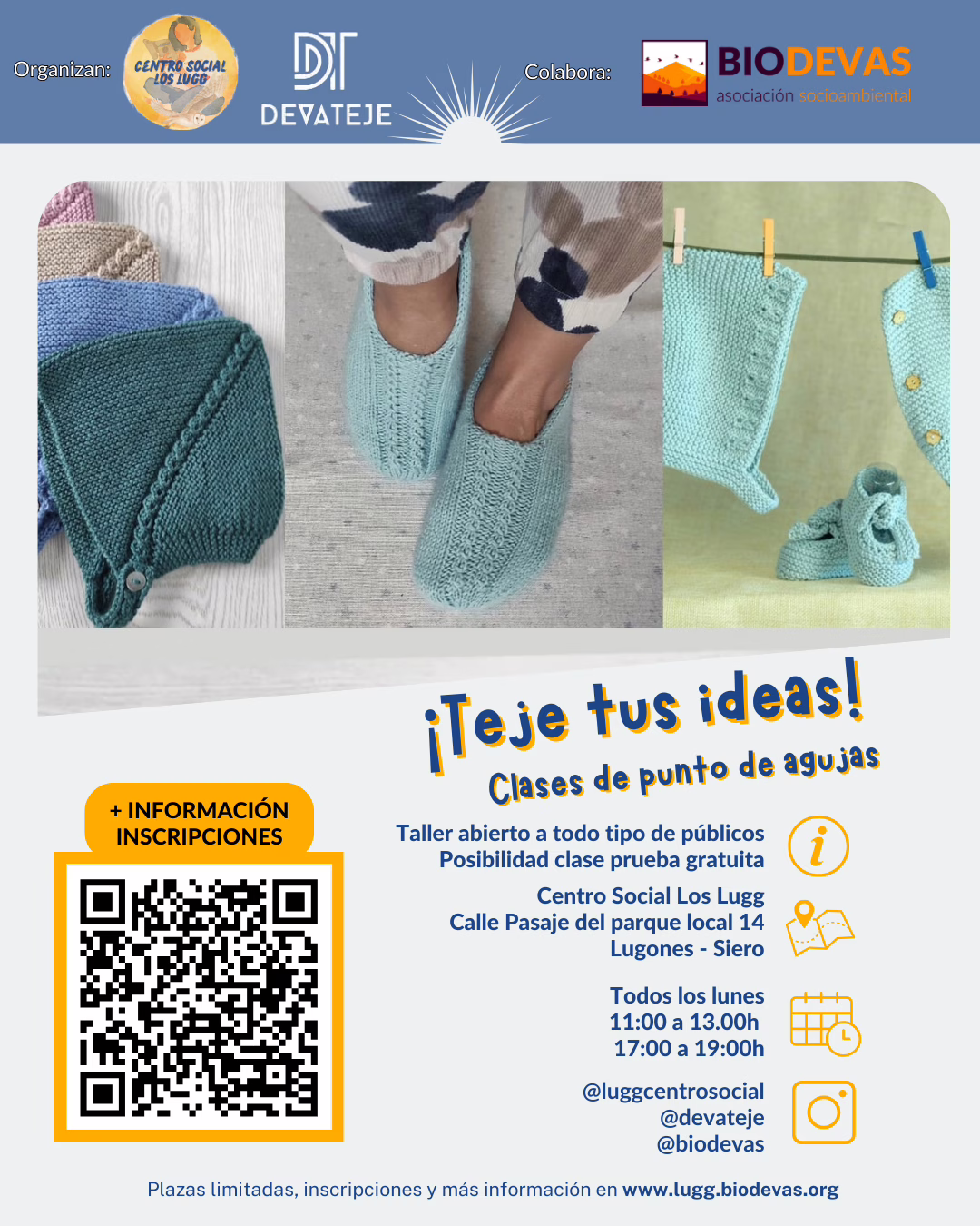 Clases de punto de aguja