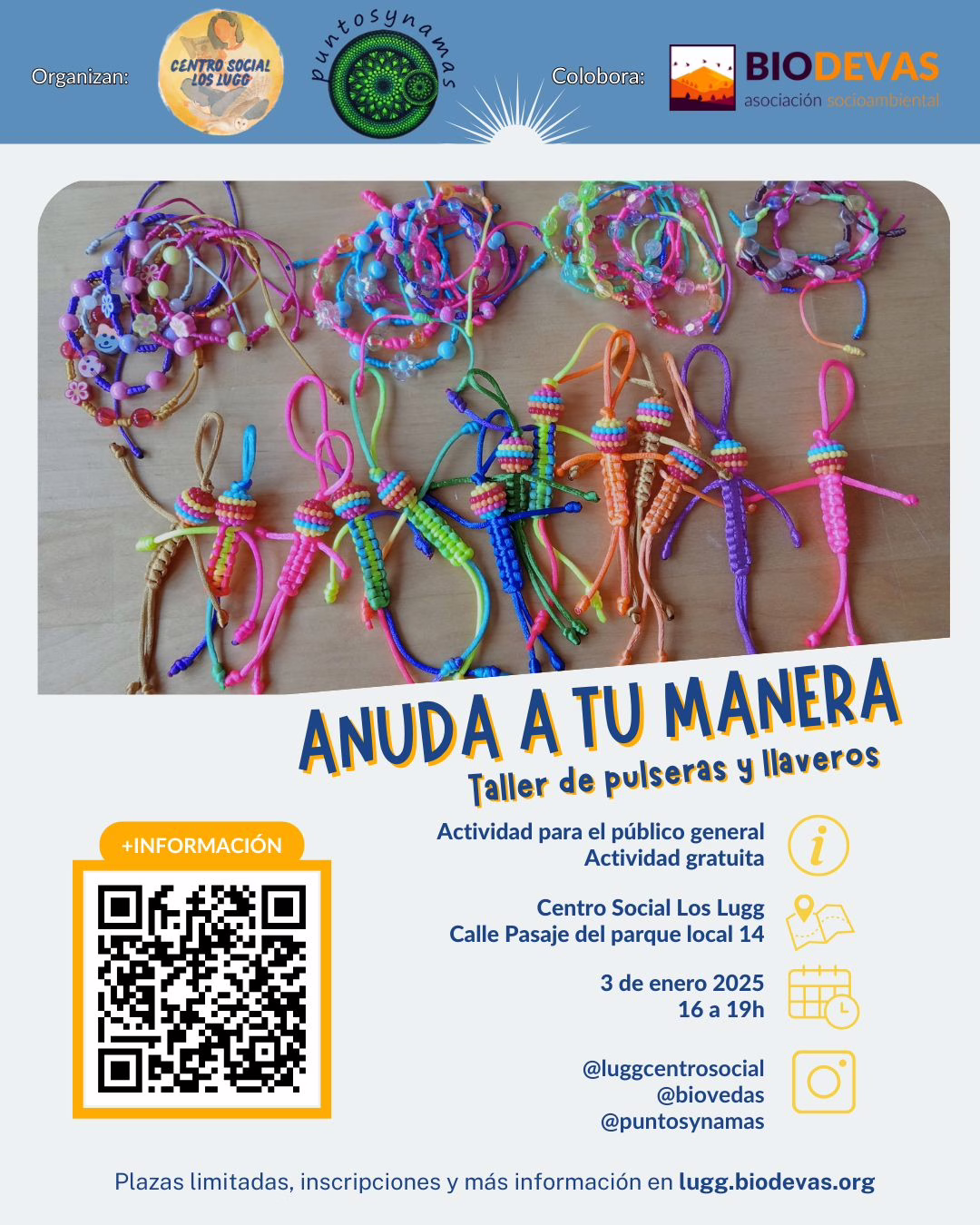 Taller de pulseras y llaveros