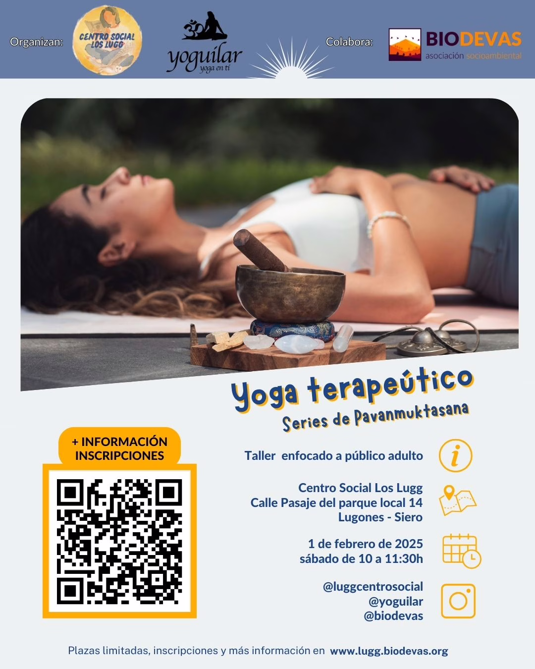 Yoga terapéutico. Series de Pavanmuktasana