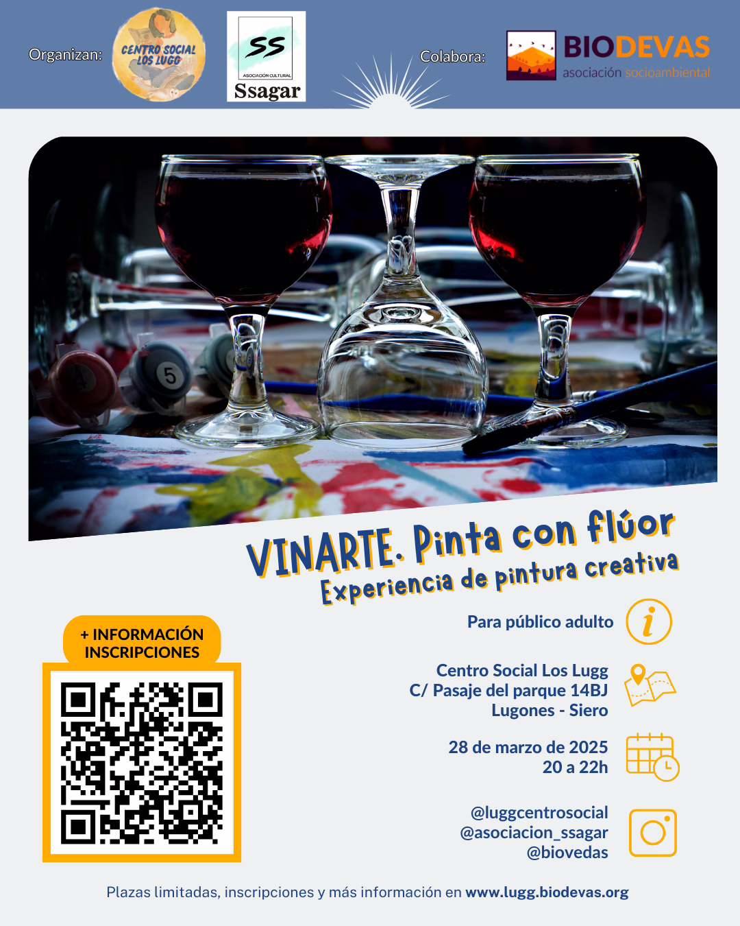 Vinarte. Pinta con flúor.