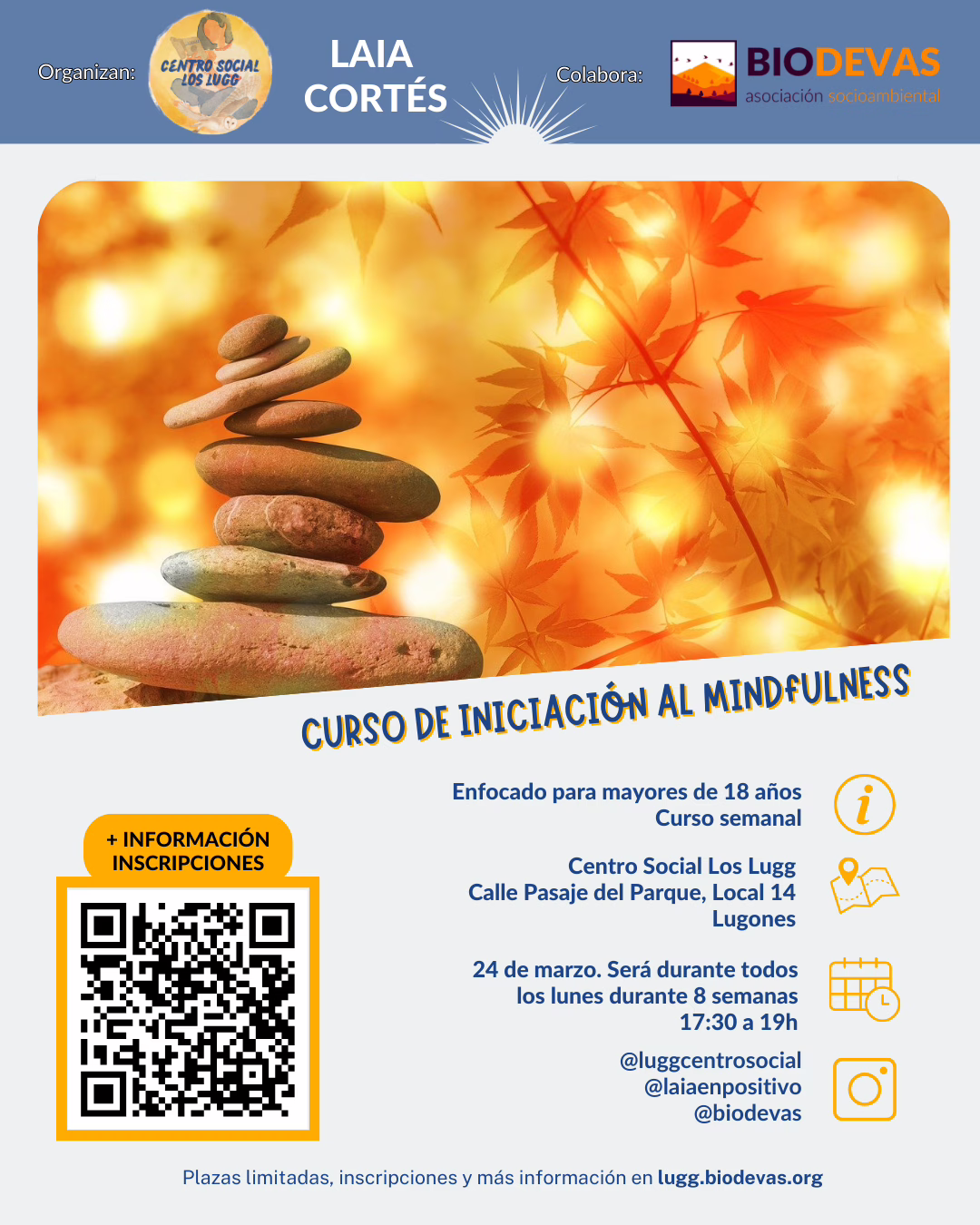 Curso iniciación al mindfulness – Edición 24 de marzo