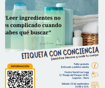 Etiqueta con conciencia – Identifica tóxicos y cuida tu cuerpo