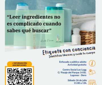 Etiqueta con conciencia – Identifica tóxicos y cuida tu cuerpo