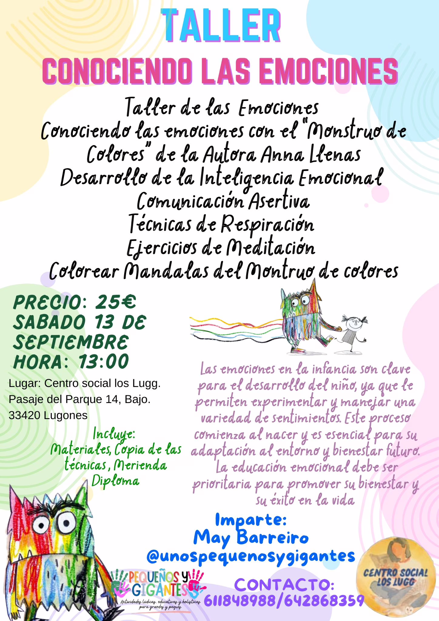 Conociendo las emociones – ¿Te has encontrado con el monstruo de colores?