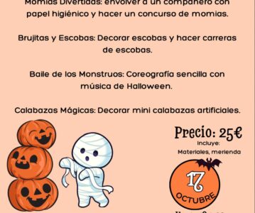 Taller de Halloween «Momias y Calabazas Mágicas»