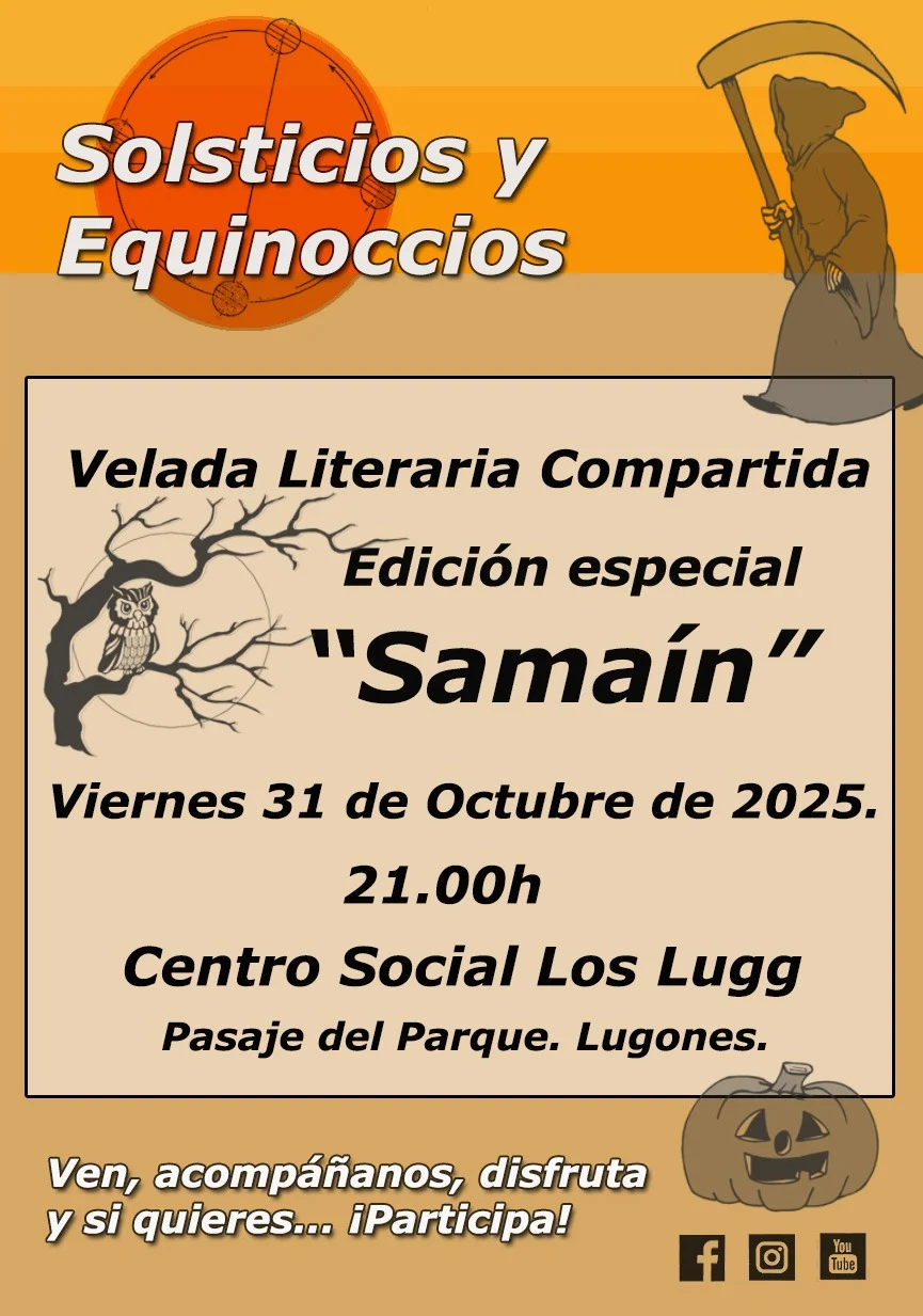 Velada literaria – Edición especial Samaín