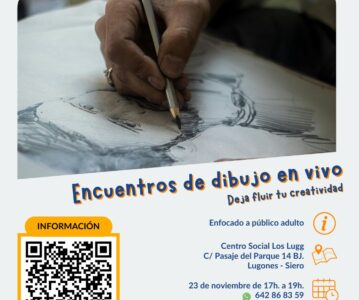Encuentros de dibujo en vivo – Noviembre