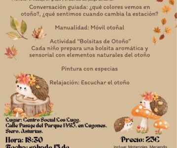 Taller «Colores y magia de otoño»