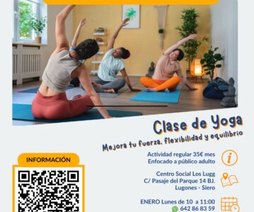 Clases de yoga – Mejora tu fuerza, flexibilidad y equilibrio