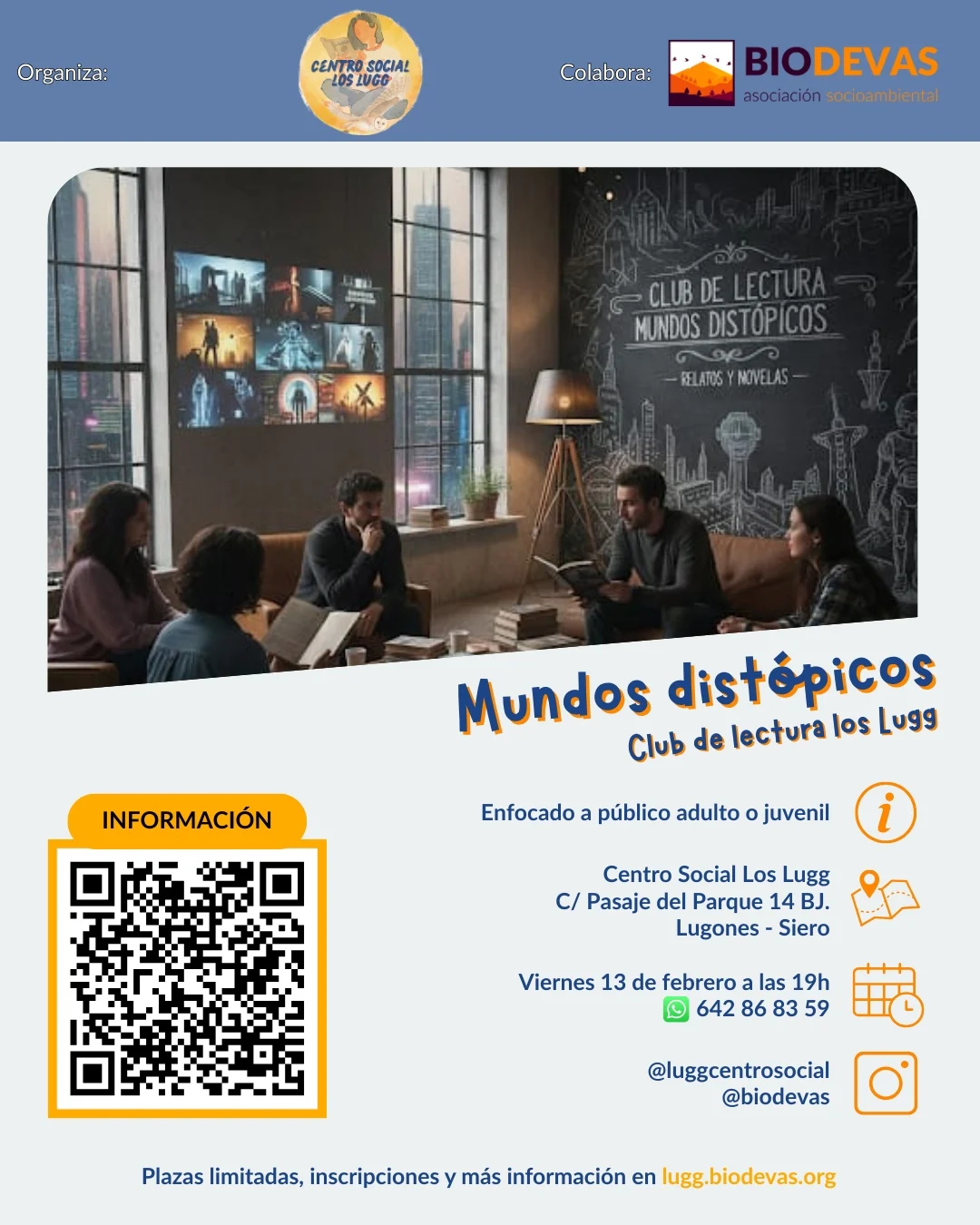 Club de Lectura Los Lugg — Mundos distópicos