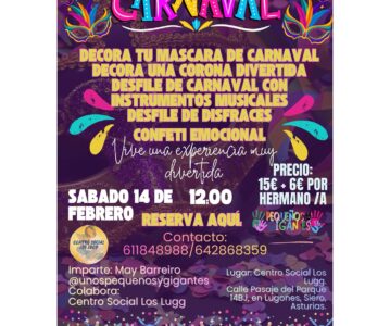 Carnaval de diversión, creatividad y emociones