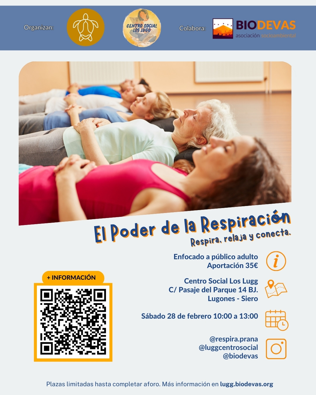 El poder de la respiración – Taller práctico