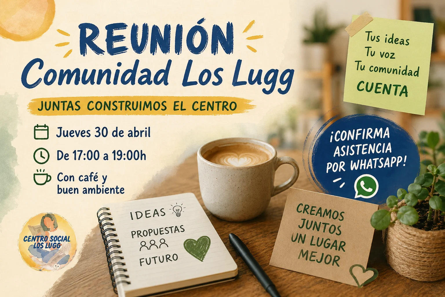 Reunión Comunidad Los Lugg: seguimos construyendo