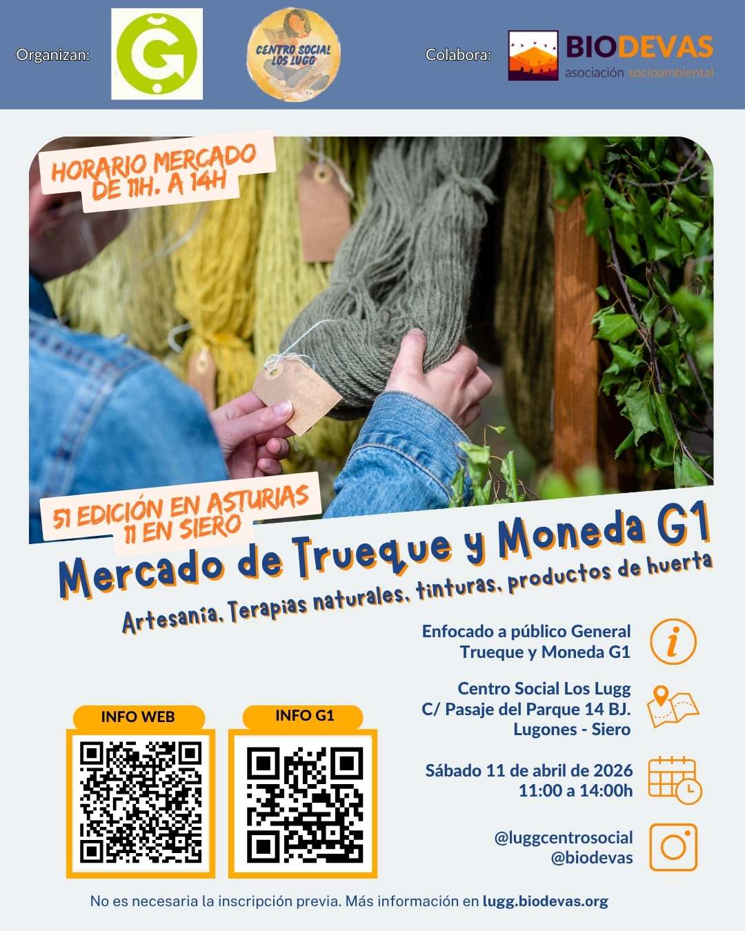 Mercado de Trueque y Moneda G1 – 51º Edición (11 de abril)