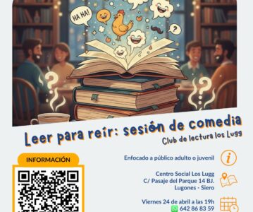 Leer para reír: encuentro del club de lectura sobre comedia