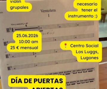Clases de violín grupales: día de puertas abiertas