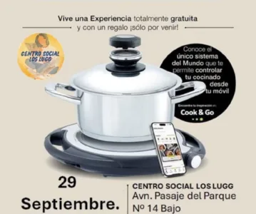 Clase de cocina gratuita con Cook & Go: 29 de septiembre en Los Lugg