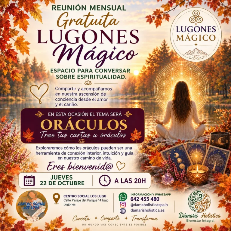 Lugones Mágico — Oráculos: reunión mensual de espiritualidad