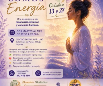 Somos Energía: resonancia, intuición y conexión humana — 13 y 27 de octubre