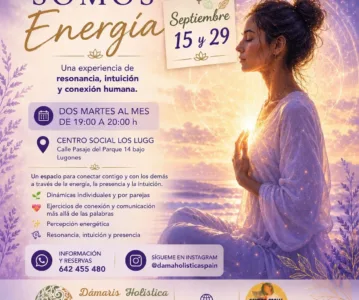 Somos Energía: resonancia, intuición y conexión humana — 15 y 29 de septiembre