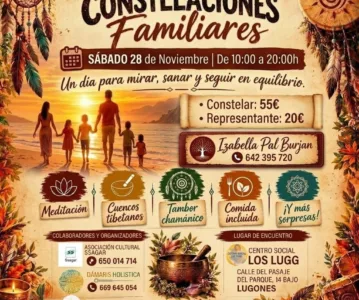 Constelaciones familiares: jornada de día completo el 28 de noviembre